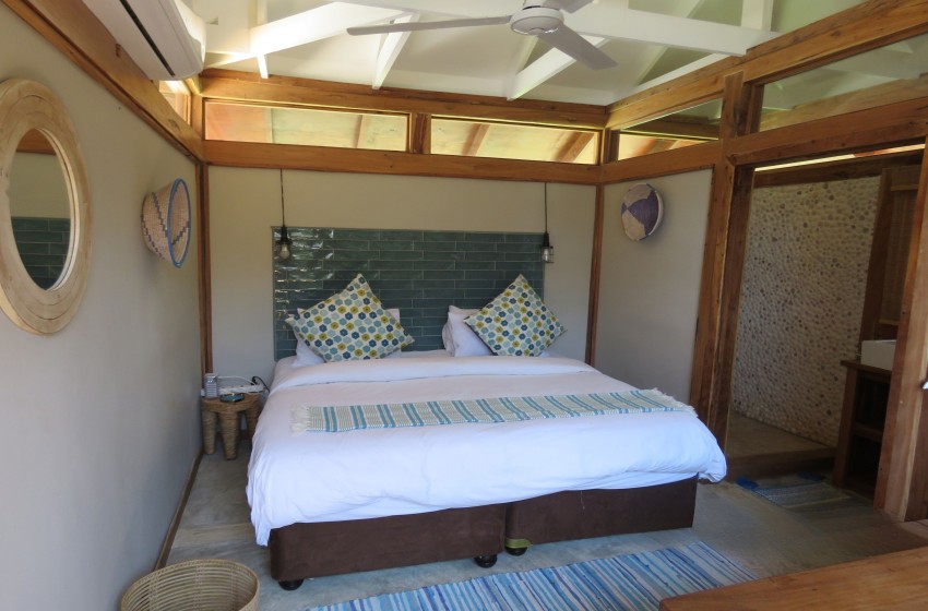 Bedroom 2 at Aloha 16 in Ponta Mamoli