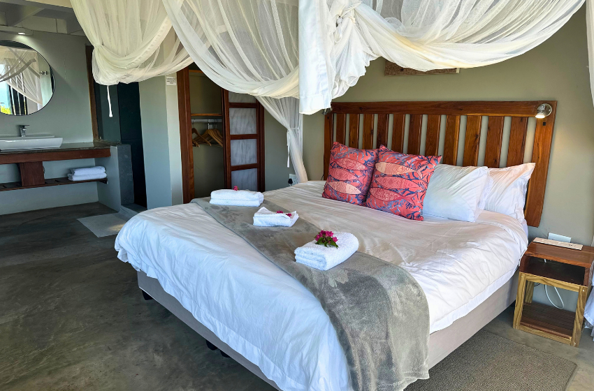 bedroom 3 at Baleia Azul 11 in Ponta Mamoli