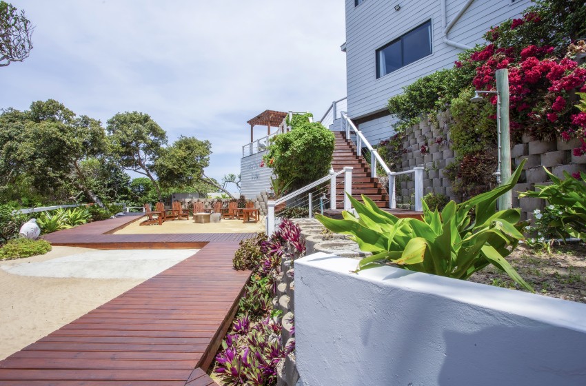 entrance to Naudicals dune in Ponta Malongane