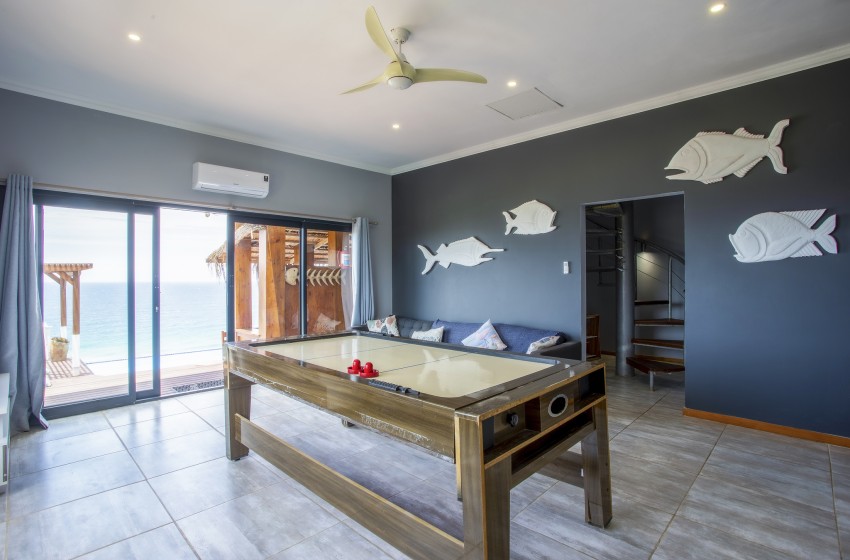 games room at Naudicals dune in Ponta Malongane