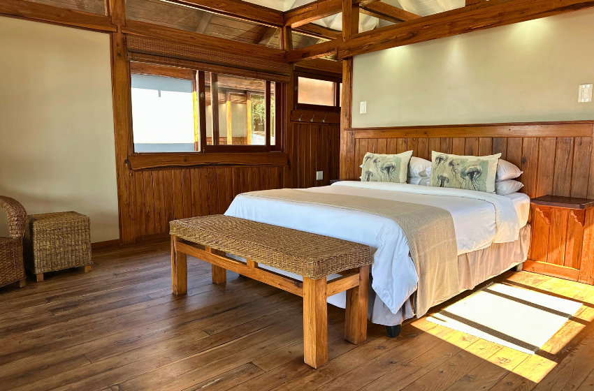 bedroom 1 at Aloha 3 in Ponta Mamoli