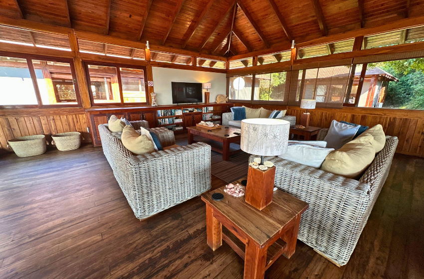 lounge at Aloha 3 in Ponta Mamoli