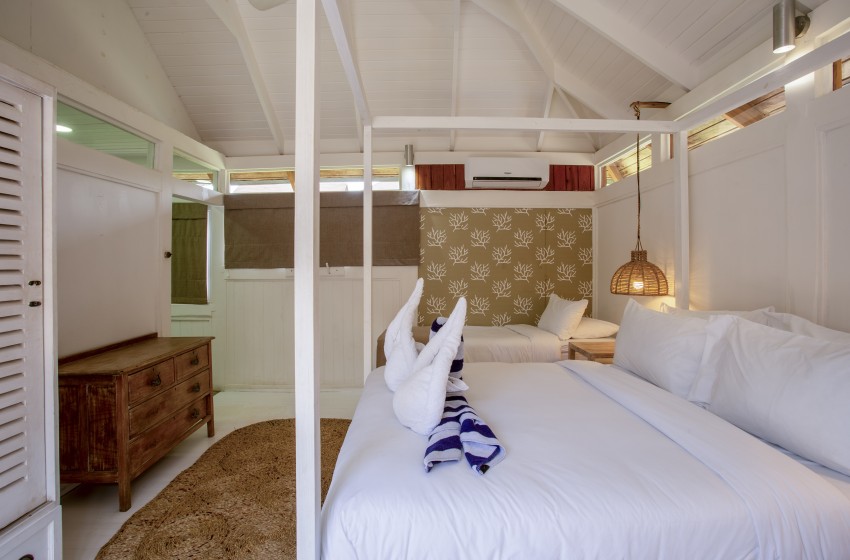 bedroom 2 at Aloha 7 in Ponta Mamoli