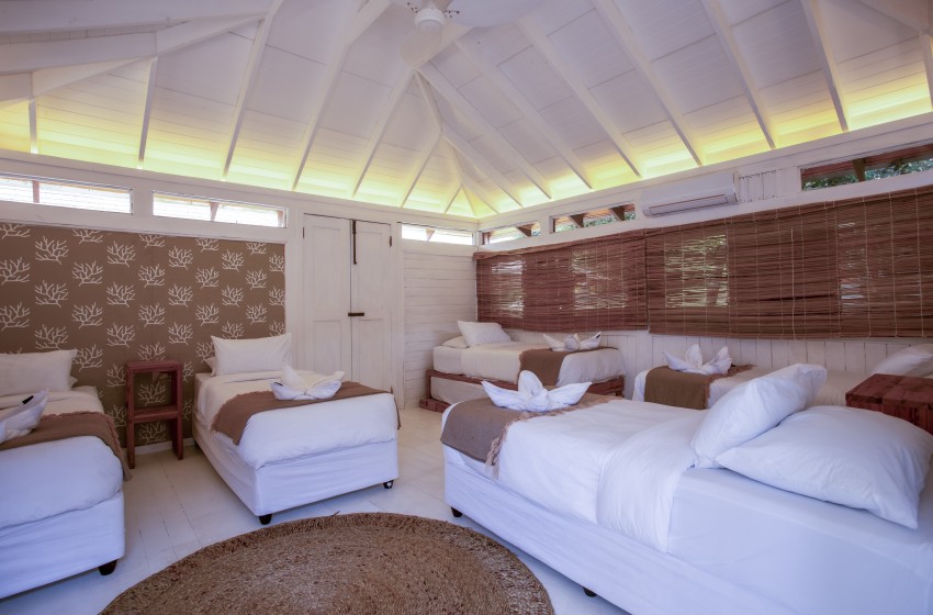 bedroom 5 at Aloha 7 in Ponta Mamoli
