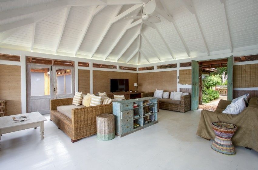 living room at Aloha 7 in Ponta Mamoli